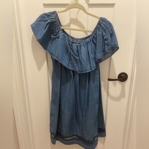 Grace Elements -  Off the shoulder denim dress - Size M